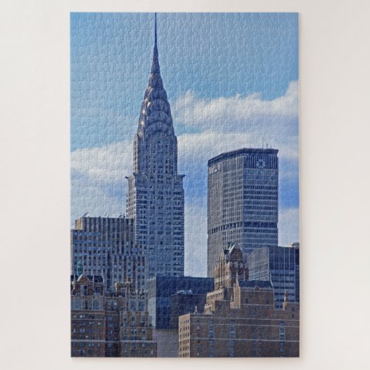 NYC Skyline Chrysler Gebäude B1 Puzzle (Vertikal)
