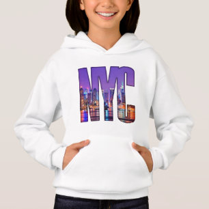 NYC Skyline (dunkel) Hoodie