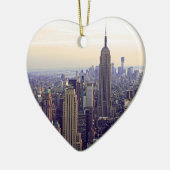 NYC skyline Emp St Gebäude, WTC 4 Keramikornament (Links)