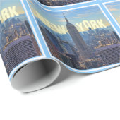 NYC Skyline ESB, World Trade 2C Geschenkpapier (Rolleneckpunkt)