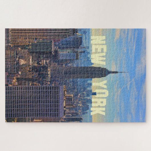 NYC Skyline ESB, World Trade 2C Puzzle (Horizontal)