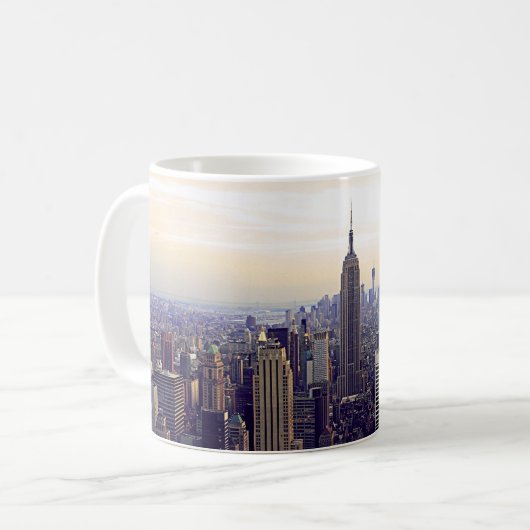 NYC skyline ESB, WTC 4 Kaffeetasse (Vorderseite Links)
