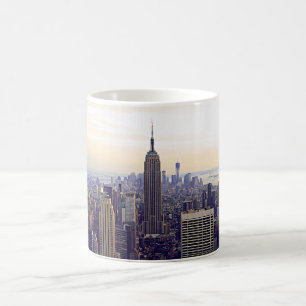 NYC skyline ESB, WTC 4 Kaffeetasse