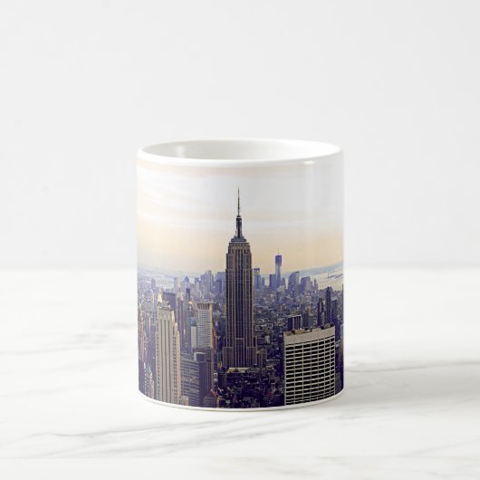 NYC skyline ESB, WTC 4 Kaffeetasse (Mittel)