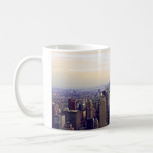 NYC skyline ESB, WTC 4 Kaffeetasse (Links)