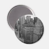 NYC Skyline-Foto Magnet (Vorderseite/Rückseite)