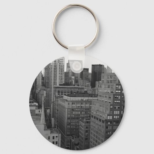 NYC Skyline-Foto Schlüsselanhänger (Vorderseite)