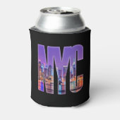 NYC Skyline (hell) Dosenkühler (Kanne Rückseite)