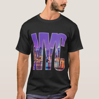 NYC Skyline (hell) T-Shirt