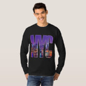 NYC Skyline (hell) T-Shirt (Vorne ganz)