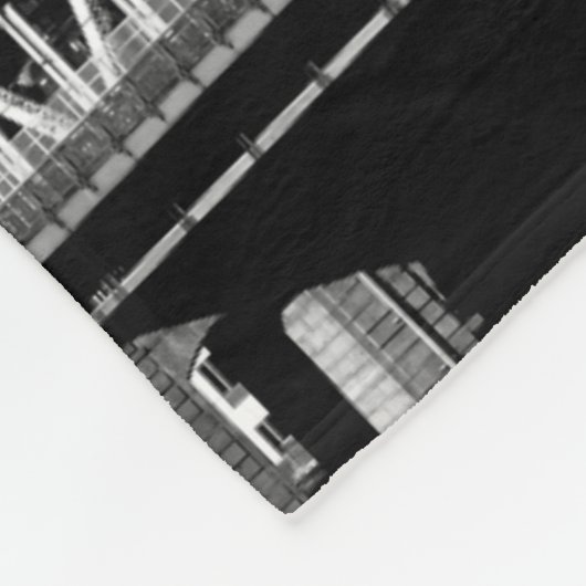 NYC Skyline II Fleecedecke (Ecke)