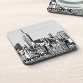 NYC Skyline II Getränkeuntersetzer (Linke Seite)