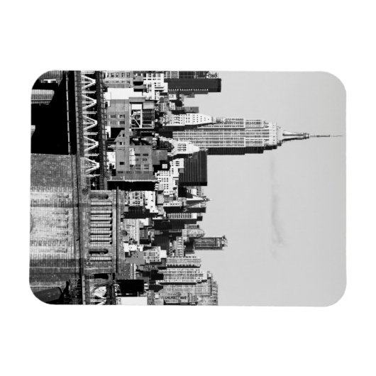 NYC Skyline II Magnet (Horizontal)