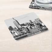 NYC Skyline II Rechteckiger Pappuntersetzer (angewinkelt)