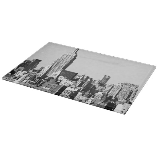 NYC Skyline II Schneidebrett (Ecke)