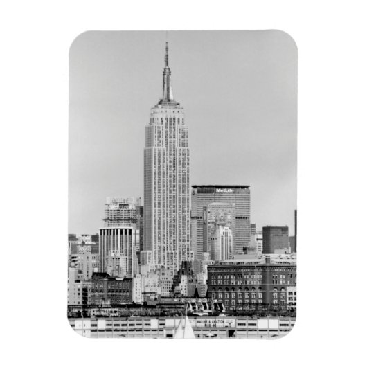 NYC Skyline IV Magnet (Vertikal)