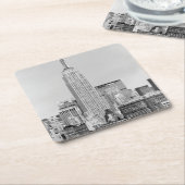 NYC Skyline IV Rechteckiger Pappuntersetzer (angewinkelt)