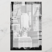 NYC Skyline IX Briefpapier (Vorderseite)