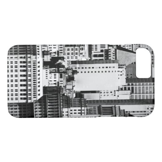NYC Skyline IX Case-Mate iPhone Hülle (Rückseite (Horizontal))