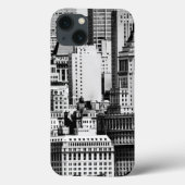 NYC Skyline IX Case-Mate iPhone Hülle (Rückseite)