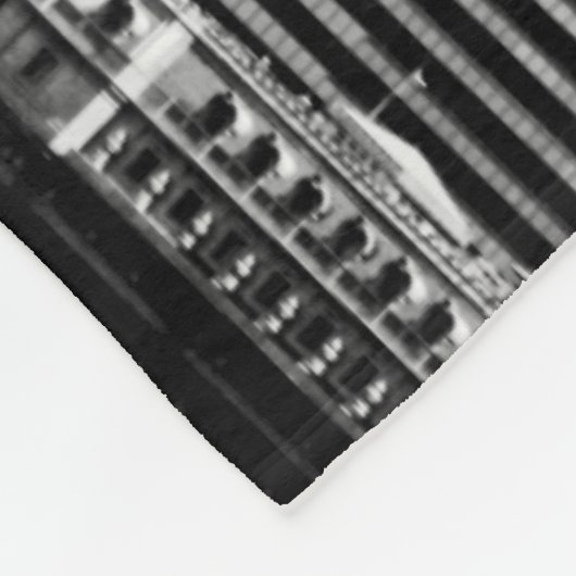NYC Skyline IX Fleecedecke (Ecke)