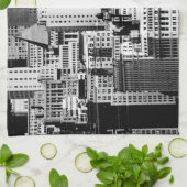 NYC Skyline IX Geschirrtuch (Gefaltet)