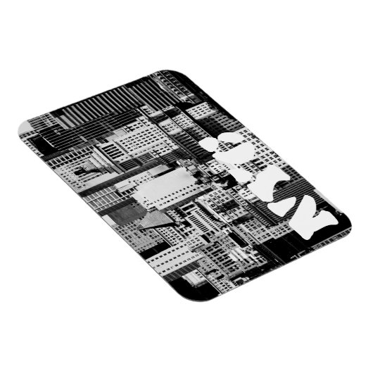 NYC Skyline IX Magnet (Rechte Seite)