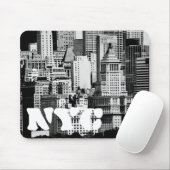 NYC Skyline IX Mousepad (Mit Mouse)