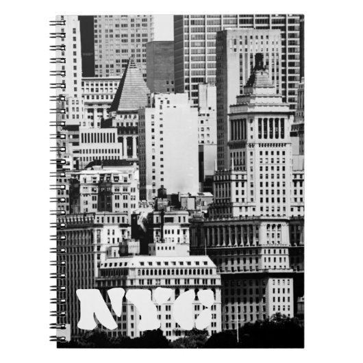 NYC Skyline IX Notizblock (Vorderseite)