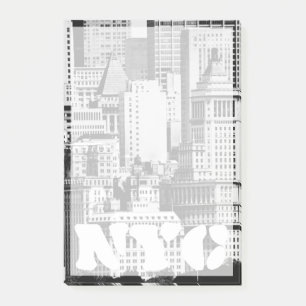 NYC Skyline IX Post-it Klebezettel