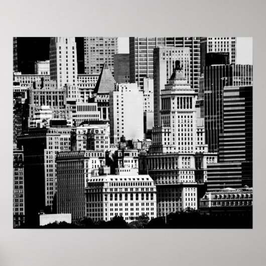 NYC Skyline IX Poster (Vorne)