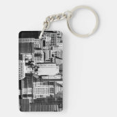 NYC Skyline IX Schlüsselanhänger (Rückseite)