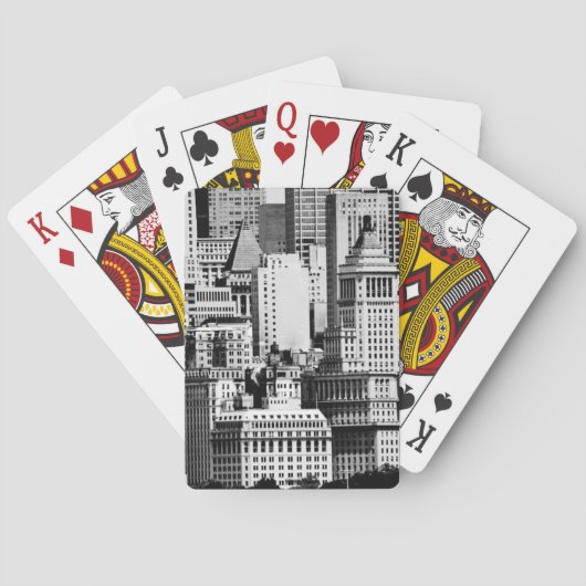 NYC Skyline IX Spielkarten (Rückseite)