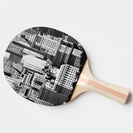 NYC Skyline IX Tischtennis Schläger (Seitenansicht)