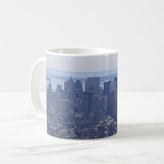 NYC Skyline Kaffeetasse (Vorderseite Links)
