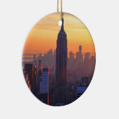 NYC Skyline: Keramik Ornament (Rechts)