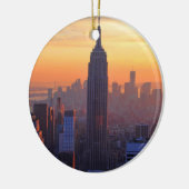 NYC Skyline: Keramik Ornament (Links)