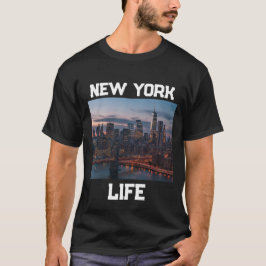 NYC Skyline Luftbild T-Shirt