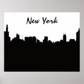 NYC Skyline Poster (Vorne)