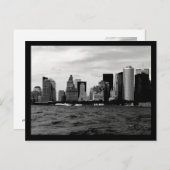 NYC Skyline Postkarte (Vorne/Hinten)