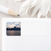 NYC Skyline - Rücksendeadressen-Aufkleber (Insitu)