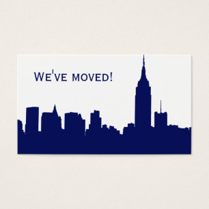 NYC-Skyline-Silhouette, ESB #1 Blau - Wir sind umg