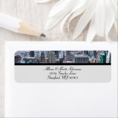 NYC Skyline Star-Rücksendeadresse: (Insitu)