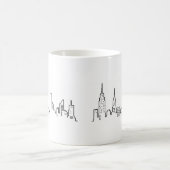 NYC Skyline-Tasse Kaffeetasse (Mittel)