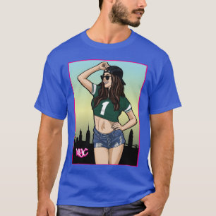 NYC Sportfan Design Konzept vintage T-Shirt