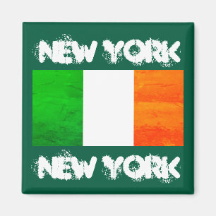 NYC St. Patrick’s Day-Feier - Irische Flagge Magnet