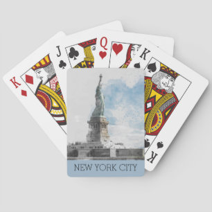 NYC Statue of Liberty Poker Cards - Manhattan Land Spielkarten