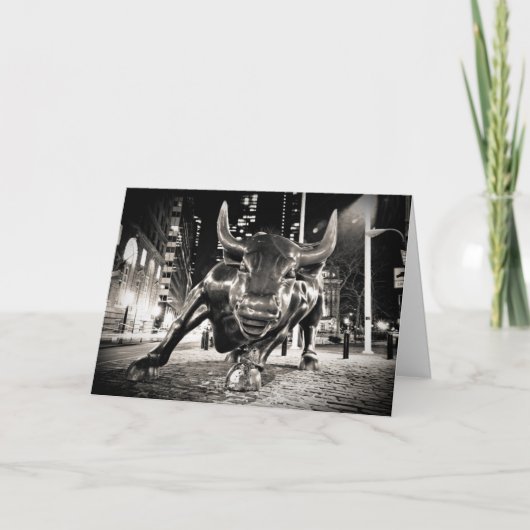 NYC Stier Karte (Vorderseite)