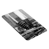 NYC Street in Monochrome Magnet (Rechte Seite)