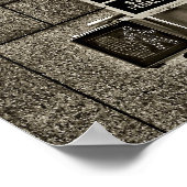 NYC Streetcorner Scenposter Poster (Ecke)